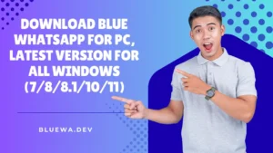 Download Blue WhatsApp for PC